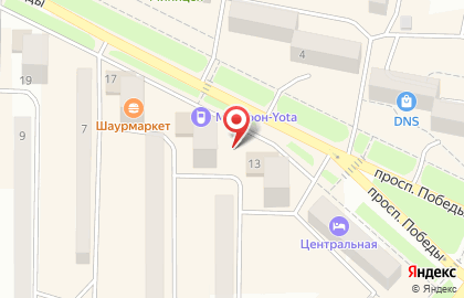 Магазин Одевай-ка на проспекте Победы на карте