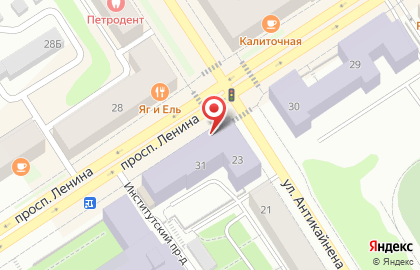 Центр систем автоматизации ПетрГУ на карте