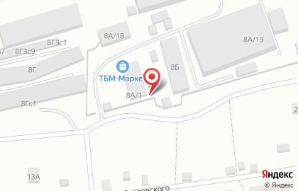 Точка доступа к Интернет и телефонной сети ЗАО Интертакс по ул. Айвазовского, 8а на карте