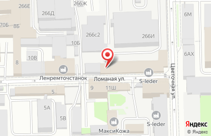 Продовольственный магазин на Московских воротах на карте