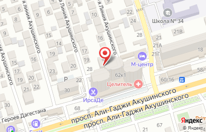 Гастроном в Махачкале на карте