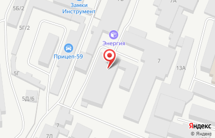 Столовая в Перми на карте
