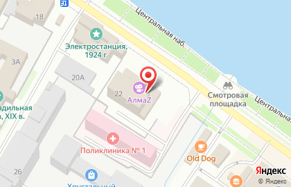 Пиццерия во Владимире на карте