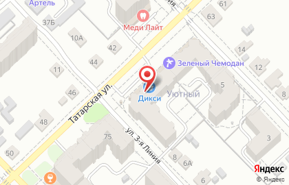 Торговая компания Союз на Татарской улице на карте