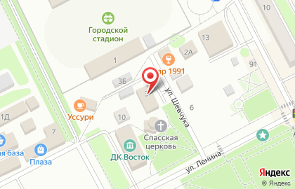 Салон красоты Люкс в Дальнереченске на карте