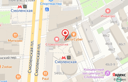 Терминал МТС-Банк в Карманицком переулке на карте