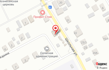 Цветы жизни на Школьной улице на карте