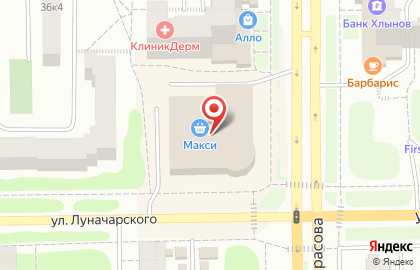 Магазин трикотажных изделий и текстиля Миратекс на проспекте Кирова на карте
