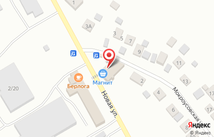 Продовольственный магазин Атра на карте