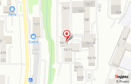 Гостиница Флагман в Свердловском районе на карте