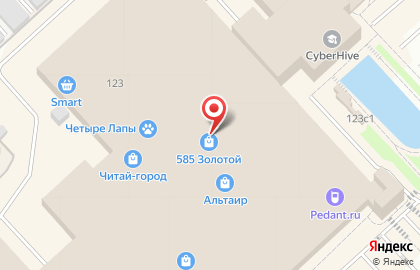 Микрофинансовая организация FastMoney на Ленинградском проспекте на карте