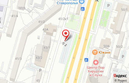 Автостоянка Автоохрана на карте
