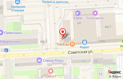 Аксиома на Советской улице на карте