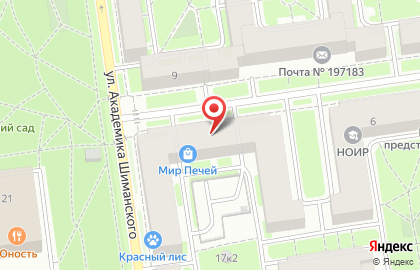 Охранная Организация Сто-2 на Сестрорецкой улице на карте