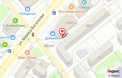 Бар-магазин Кега на улице Бориса Богаткова на карте