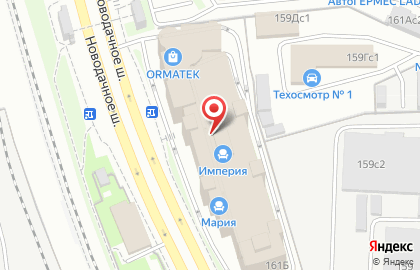 Мебельный дисконт Империя мебели на Дмитровском шоссе на карте