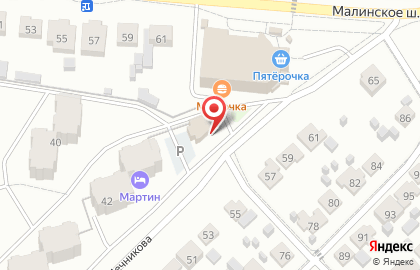 Продовольственный магазин Саныч на карте