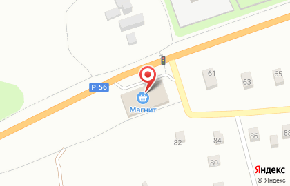 Супермаркет Магнит на Новгородской улице на карте