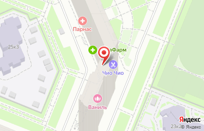 Парикмахерская Чио Чио на улице Михаила Дудина на карте
