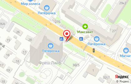 Киоск молочной продукции Амка на Касимовском шоссе на карте
