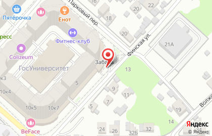 Лазертаг-клуб Бункер в Октябрьском районе на карте