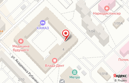 Студия красоты в Казани на карте