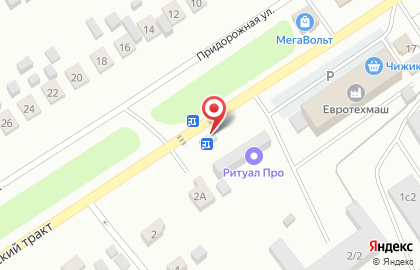 Продовольственный магазин Дека на карте