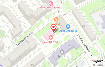 Отдел полиции Опорный пункт общественного порядка №3, Зареченский, Управление МВД РФ по г. Казани на Горсоветской улице на карте