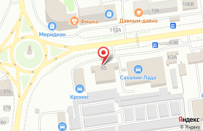 Магазин Алитет в Южно-Сахалинске на карте