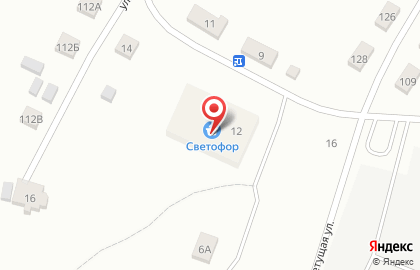 Супермаркет Светофор на Западной улице на карте