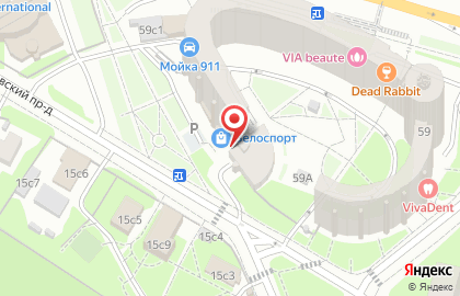 Ателье в Москве на карте