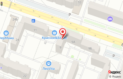 Янтарь, ЖСК на бульваре Ураева на карте