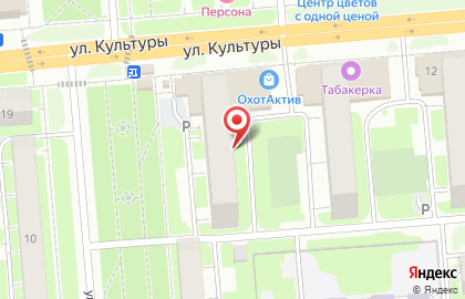 Охотник-Рыболов на улице Культуры на карте