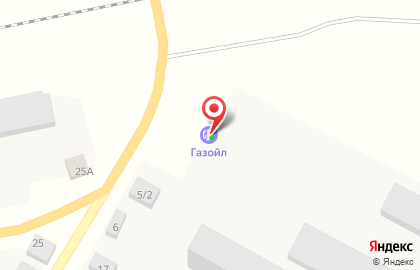Газойл в Новосибирске на карте