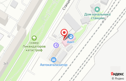 Магазин автозапчастей в Москве на карте