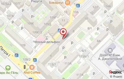 Зоомагазин Живой уголок в Ленинском районе на карте