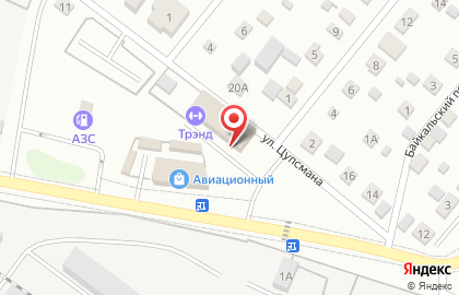 Торговый центр Добрый в Железнодорожном районе на карте