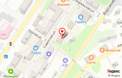 Час Пик, г. Корсаков на карте