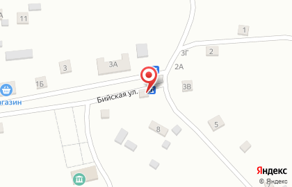 Продуктовый магазин в Барнауле на карте