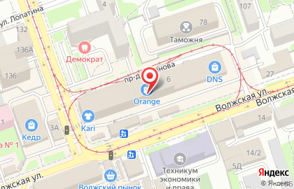 Центр оперативной печати в Октябрьском районе на карте