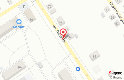 Детос на улице Ленина на карте