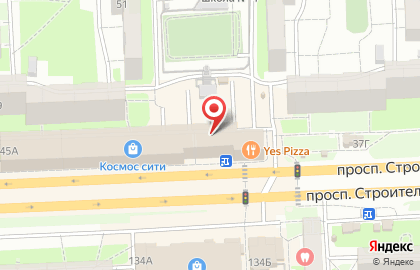 Фабрика ортопедических матрасов Мелодия сна на проспекте Строителей на карте