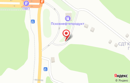 Автостоянка Лидер в Печорах на карте