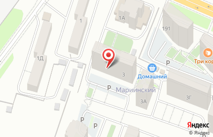 Парикмахерская Карамель в Октябрьском районе на карте