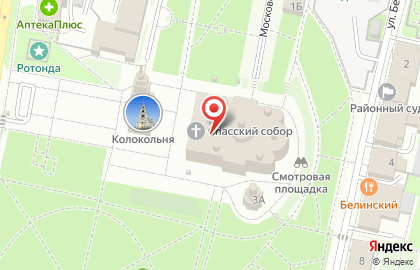 Спасский Кафедральный собор в Пензе на карте