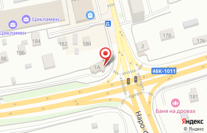 Цветочный магазин в Москве на карте