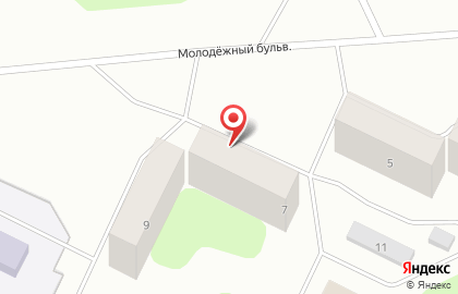 Кабинет ультразвуковой диагностики на Молодежном бульваре на карте