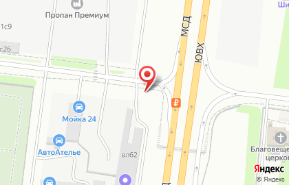 Автостоянка Московский городской союз автомобилистов на Севанской улице на карте