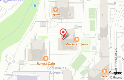 Частный английский детский сад Sun School на Долгининской улице на карте