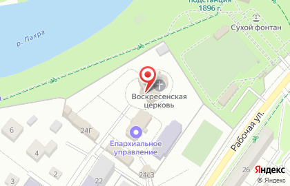 Храм Воскресения Христова на карте